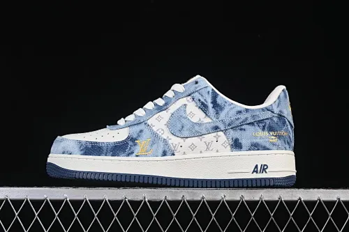 All categories Nk Air Force 1 Air Force series Nk Air Force 1 Low Air Force low-top Nike Air Force 1'07 Low LV joint denim blue Air Force 1 low-top casual sneakers YF9511-818